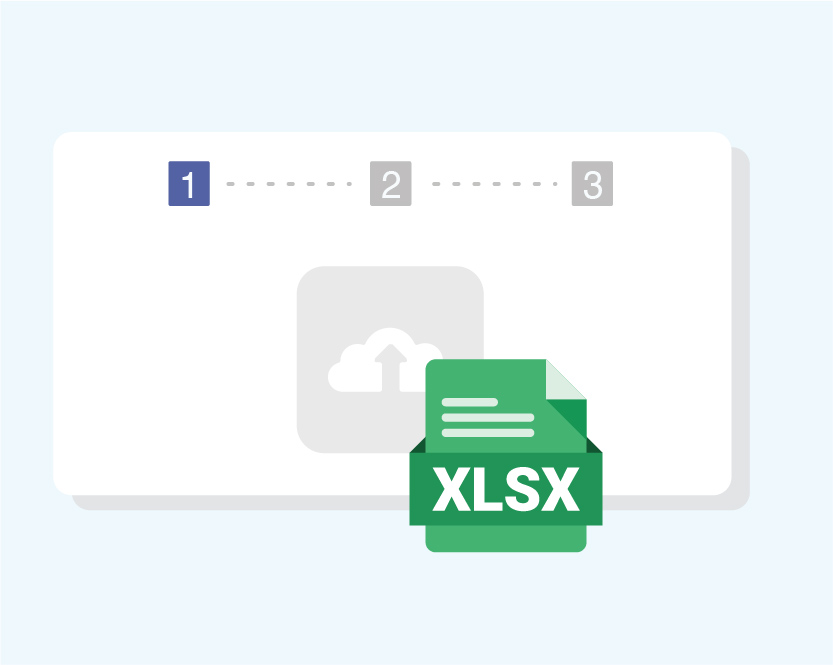 Support Manual Upload and XLSX Import