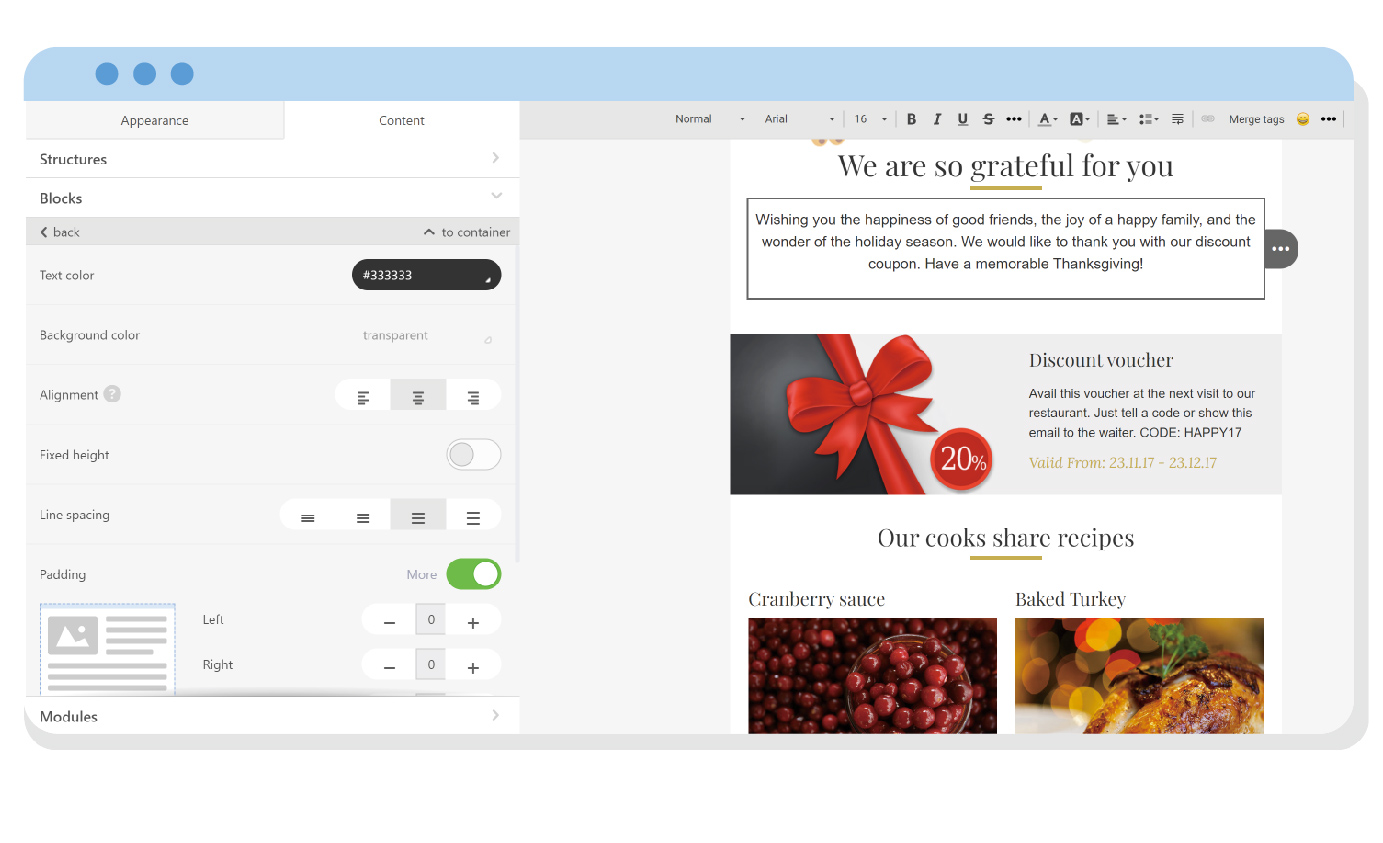 Drag-and-Drop Editor