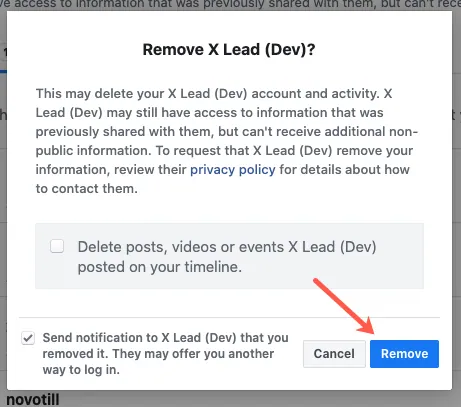 Data Deletion Step 5 – Confirm Removal