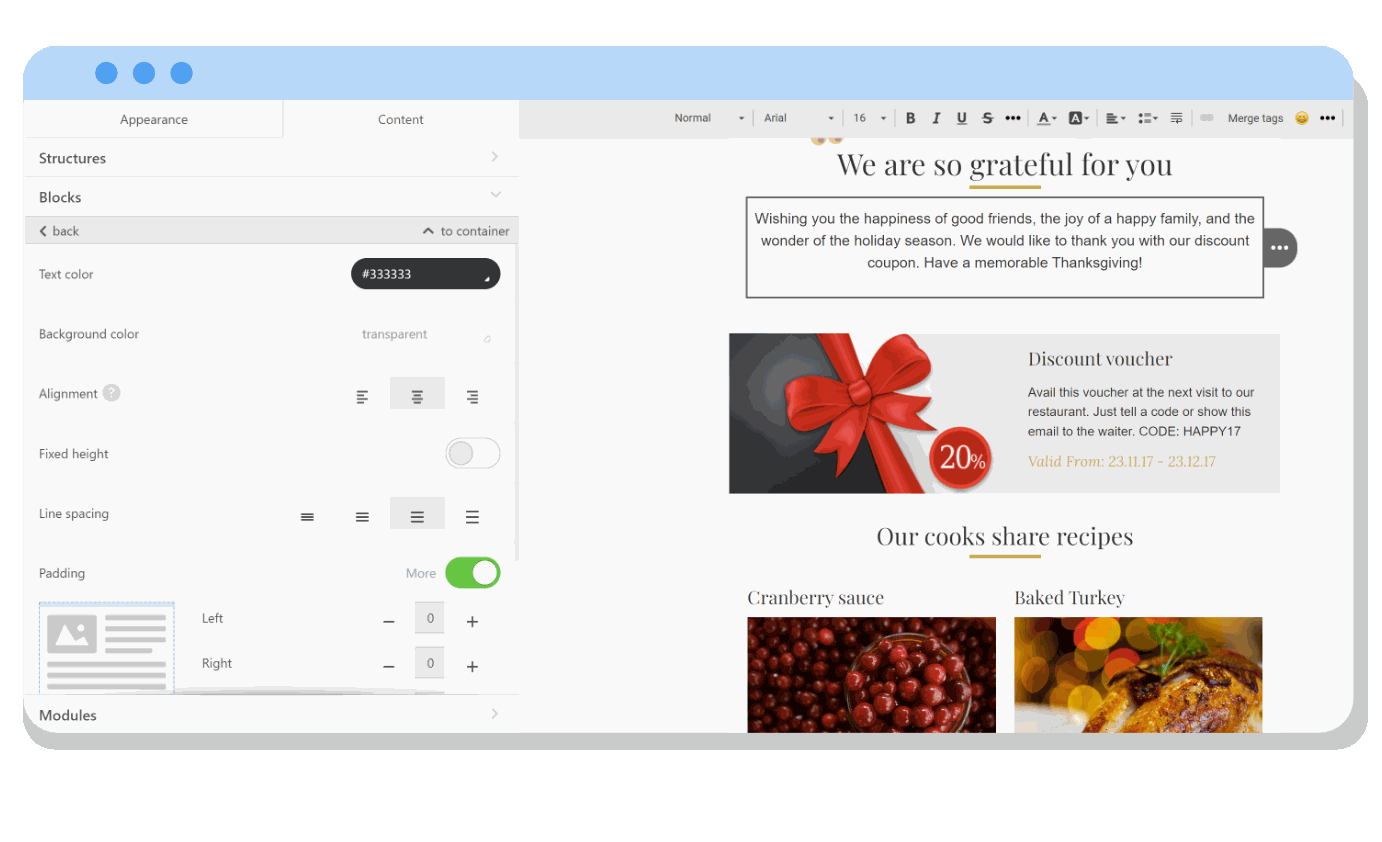Drag-and-Drop Editor